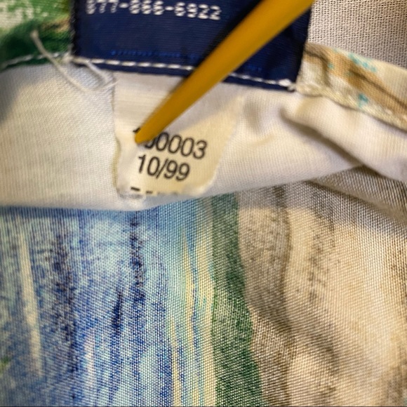 Vintage Tommy Hilfiger 1999 Surf Tropical Graphic Shirt Men’s Sz XL Multicolour - Picture 12 of 14